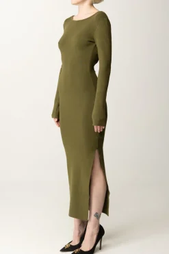 Akep Abito Aderente con Scollo Su RetroMILITARY