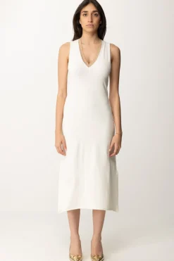 Akep Abito In Maglia con Scollo In LurexPANNA