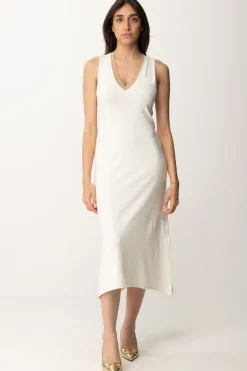 Akep Abito In Maglia con Scollo In LurexPANNA