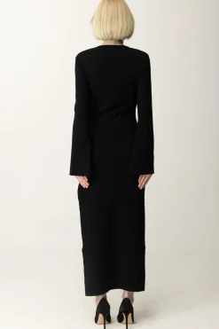 Akep Abito Lungo con Cut-outNERO