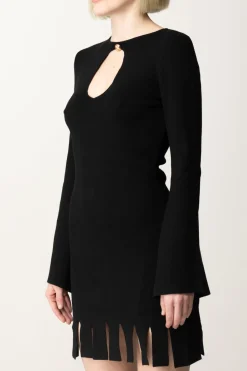 Akep Abito Mini con Gonna a PannelliNERO