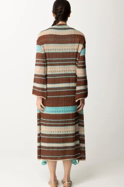 Akep Cardigan Kimono Lungo MulticolorMORO