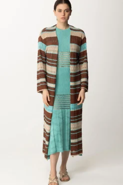 Akep Cardigan Kimono Lungo MulticolorMORO