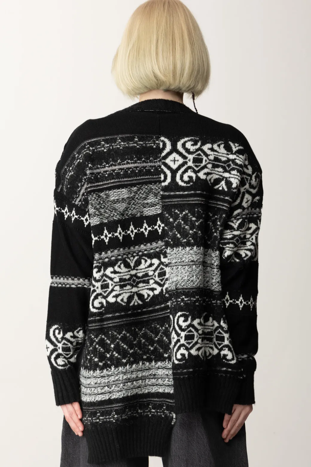 Akep Maglione Fantasia AsimmetricoNERA