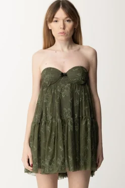 Aniye By Abito Baby Doll In Pizzo DenyARMY