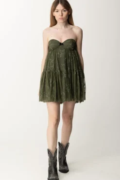 Aniye By Abito Baby Doll In Pizzo DenyARMY