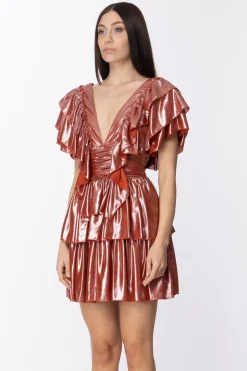 Aniye By Abito con Rouches CadillacRED