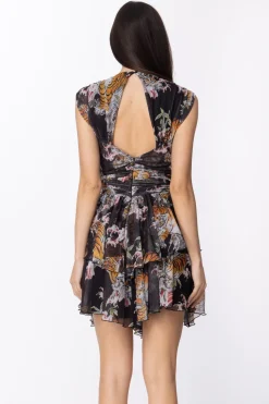 Aniye By Abito Hole Mizzy a FioriTIGER-BLACK