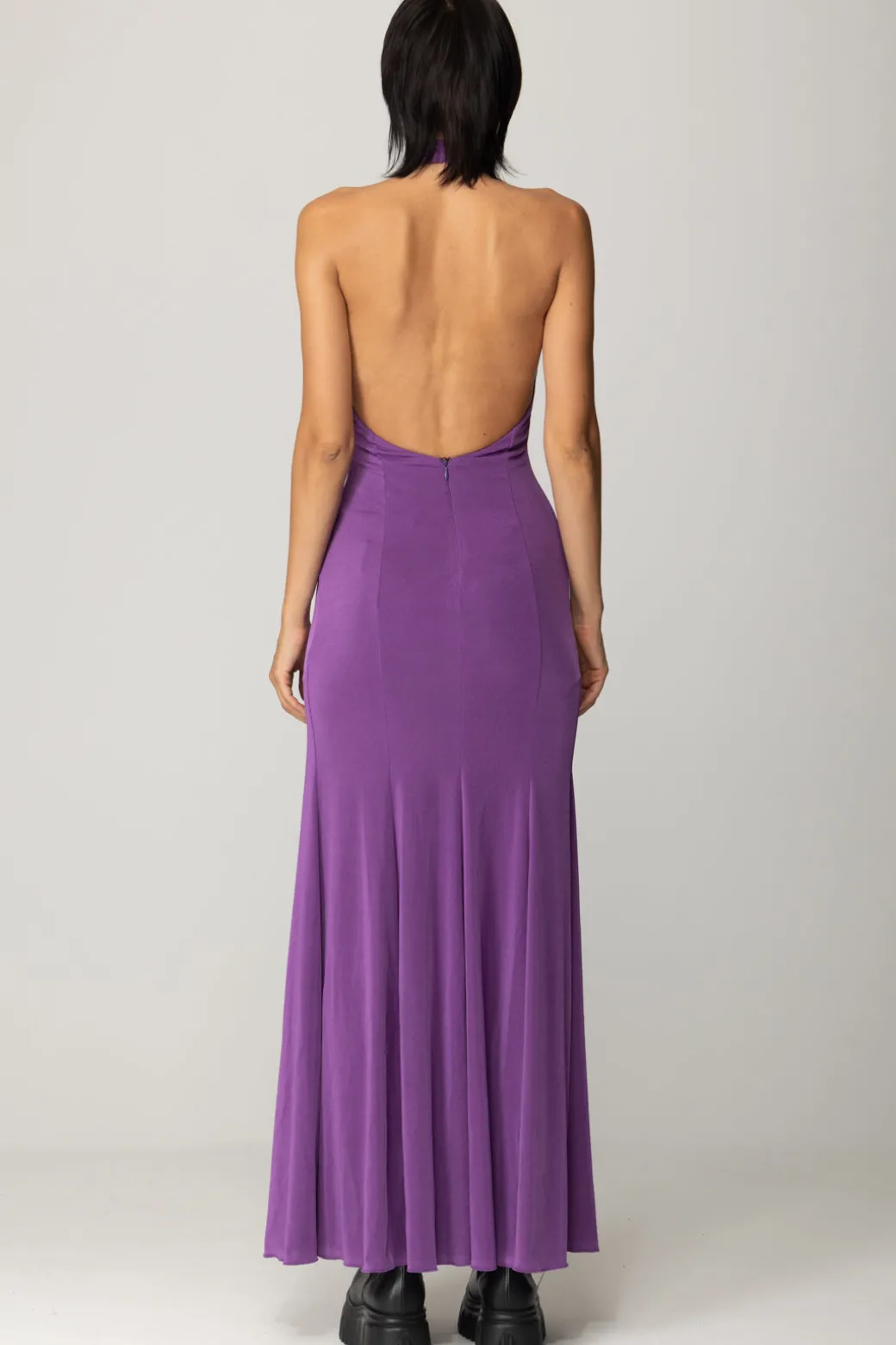 Aniye By Abito Lungo con SpaccoPURPLE RAIN