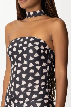 Aniye By Body Rally StampatoDIAMOND BLACK