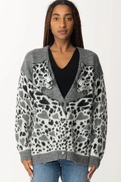 Aniye By Cardigan LeopardGRAY LEO
