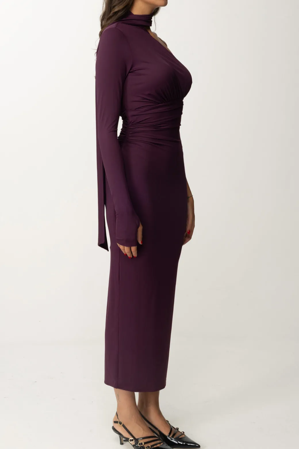 Aniye By Dress Tie JettROUGE NOIR