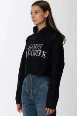 Aniye By Felpa Favourite con StrassBLACK