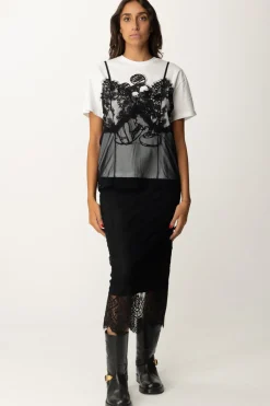 Aniye By Gonna Midi In Pizzo ZeldaBLACK