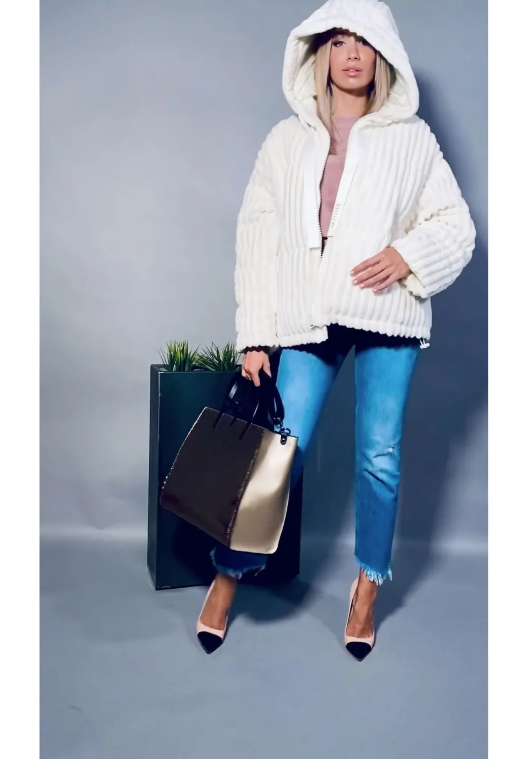 Aniye By Jeans Boyfriend Dakota con Orlo SfrangiatoLIGHT BLUE OLD