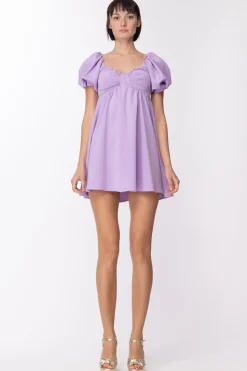Aniye By Mini Abito con Scollo a FasciaLAVANDER