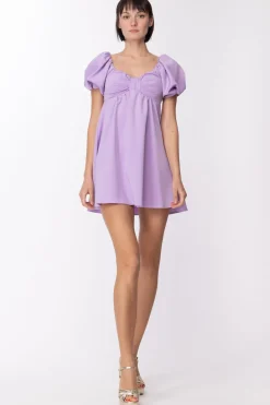 Aniye By Mini Abito con Scollo a FasciaLAVANDER