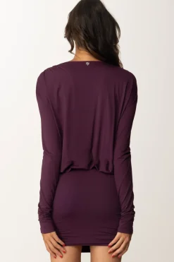 Aniye By Mini Abito Drappeggiato JettROUGE NOIR