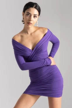 Aniye By Mini Abito Drappeggiato JessyPURPLE RAIN