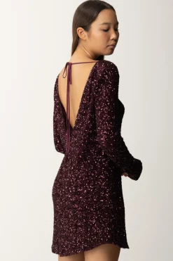 Aniye By Mini Abito Full Paillettes LuxROUGE NOIR