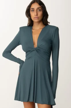 Aniye By Mini Abito In Lycra JettDEEP FOREST
