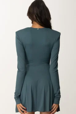 Aniye By Mini Abito In Lycra JettDEEP FOREST