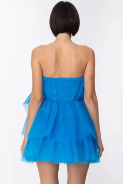 Aniye By Mini Abito In Tulle Nina con Maxi FioccoOCEAN