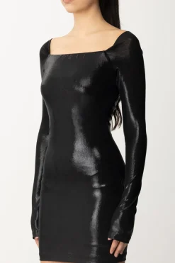 Aniye By Mini Abito Laminato JamSILVER BLACK