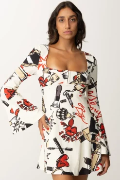 Aniye By Mini Abito Stampato AstridMILK MIRROR