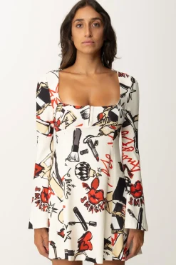 Aniye By Mini Abito Stampato AstridMILK MIRROR