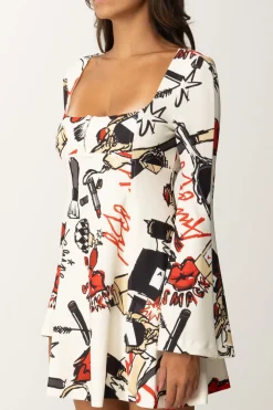 Aniye By Mini Abito Stampato AstridMILK MIRROR