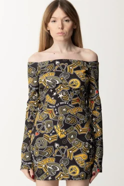 Aniye By Mini Abito Stampato TaylorBLACK ARMY