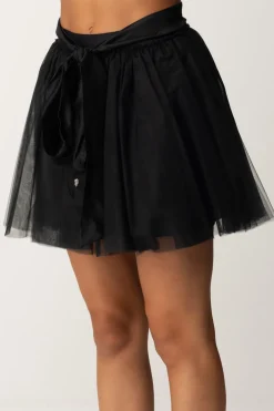 Aniye By Minigonna In Tulle con Cintura JadeBLACK