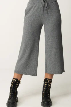 Aniye By Pantaloni Crop In Maglia LilyGRAY
