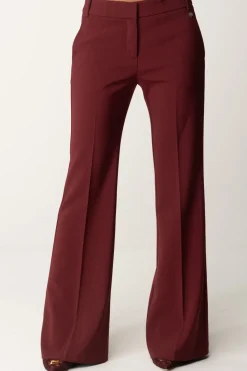 Aniye By Pantaloni Dritti LorenROUGE NOIR