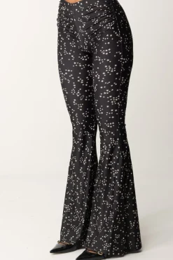 Aniye By Pantaloni In Lycra Flared IceMILK STAR