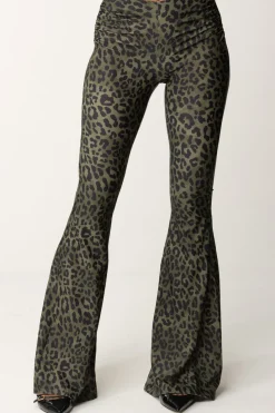 Aniye By Pantaloni In Lycra Flared IceMAKU MUSK