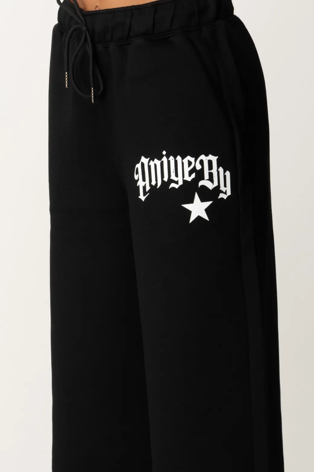 Aniye By Pantaloni Jogging Wide-leg StellaBLACK