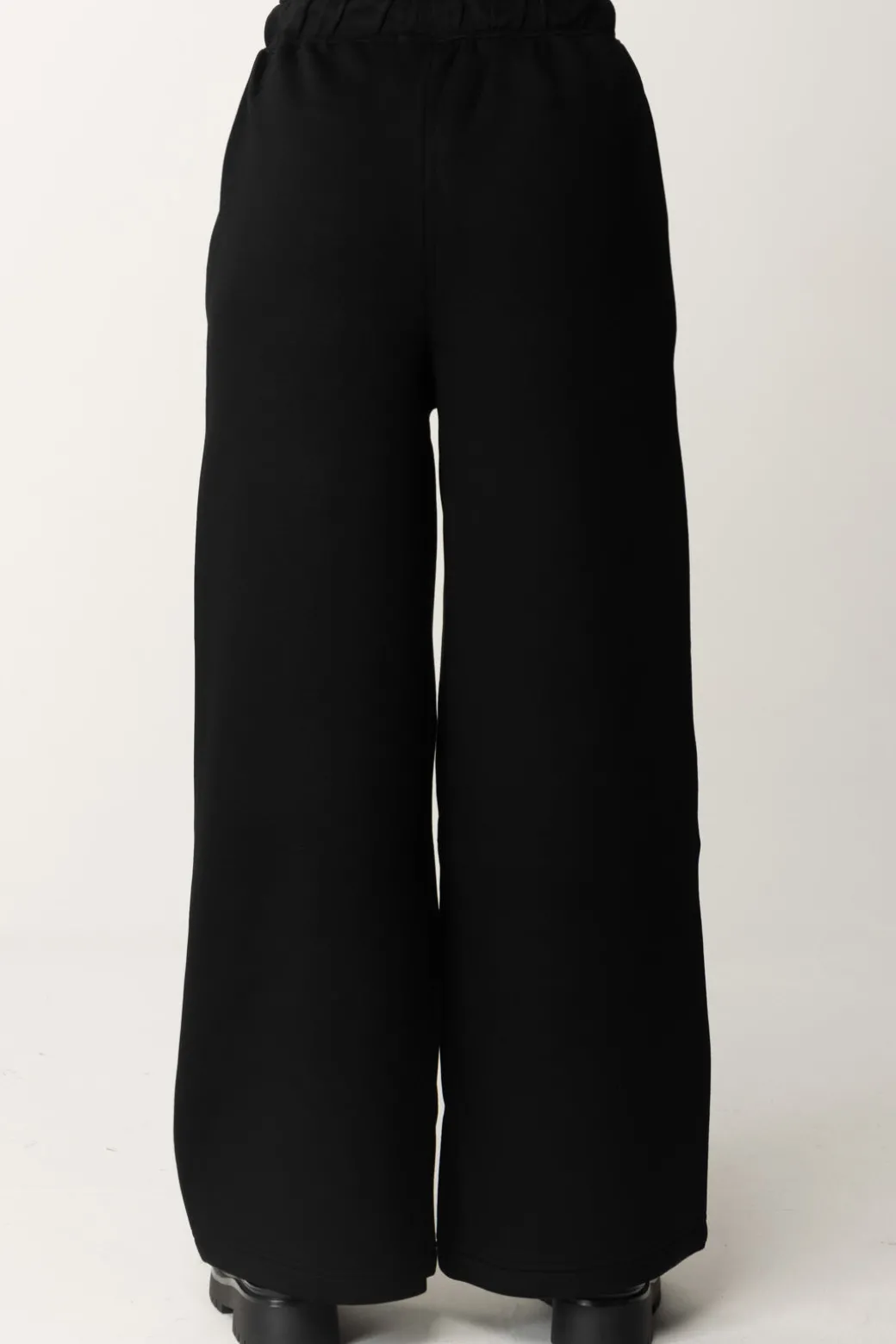 Aniye By Pantaloni Jogging Wide-leg StellaBLACK