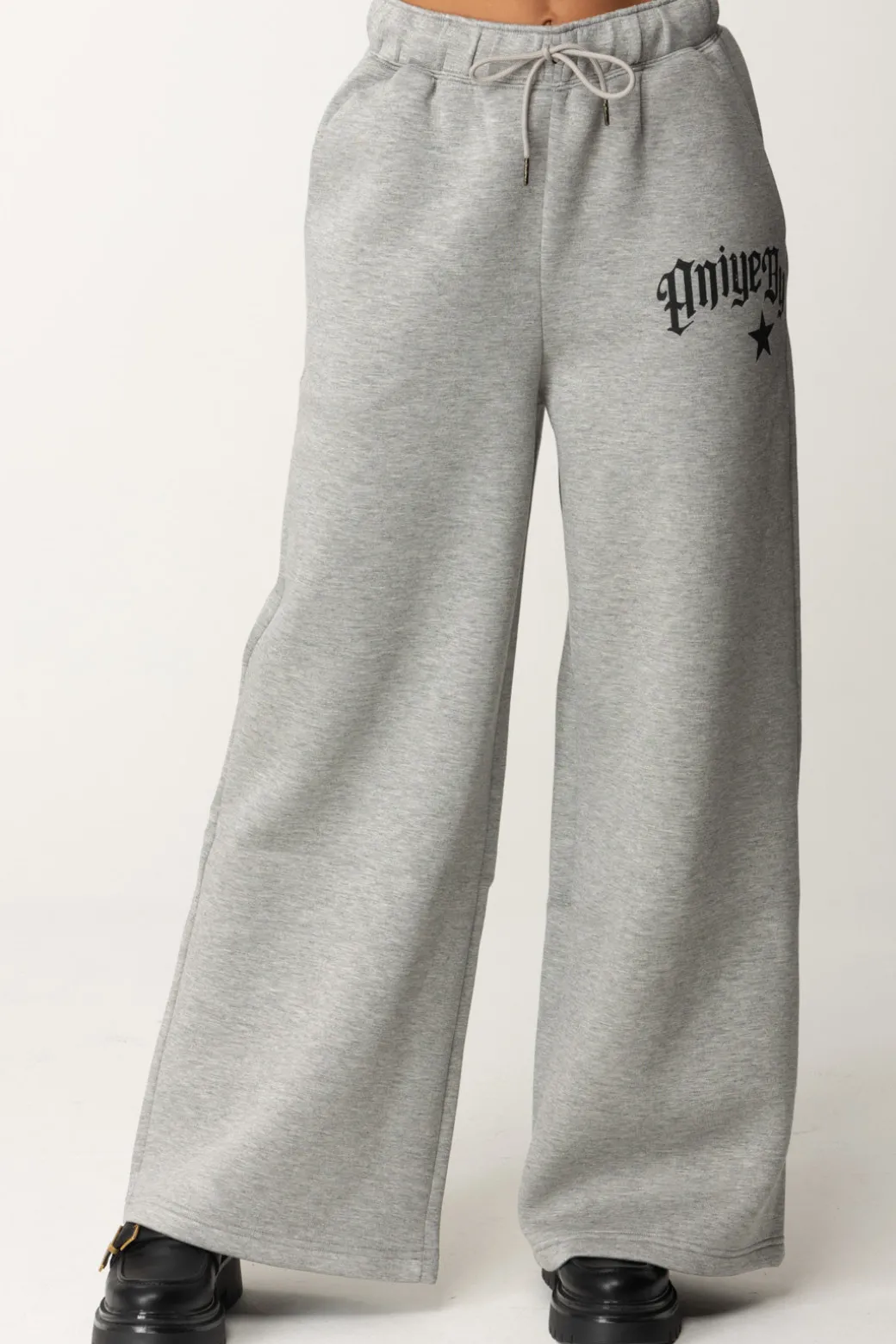 Aniye By Pantaloni Jogging Wide-leg StellaGRAY
