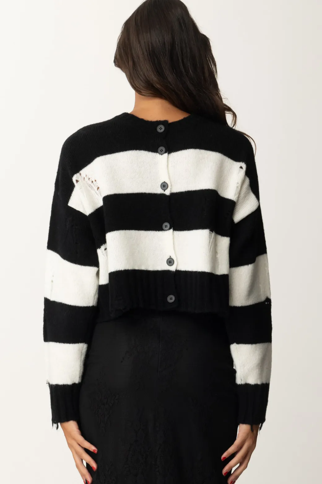 Aniye By Pullover Crop CourtneyBLACK-MILK