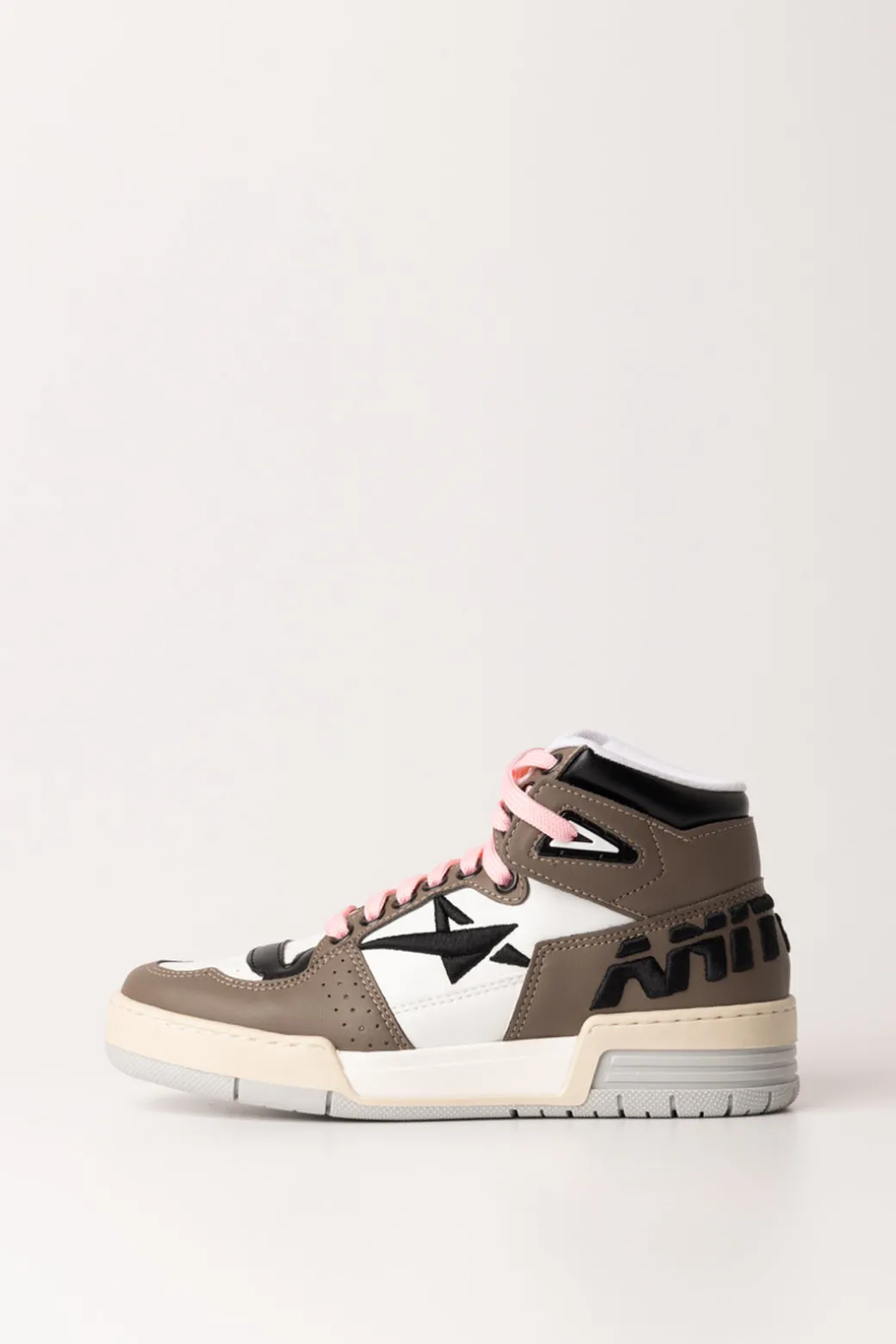 Aniye By Sneakers con Inserti In Pelle e CamoscioROLLING NUT