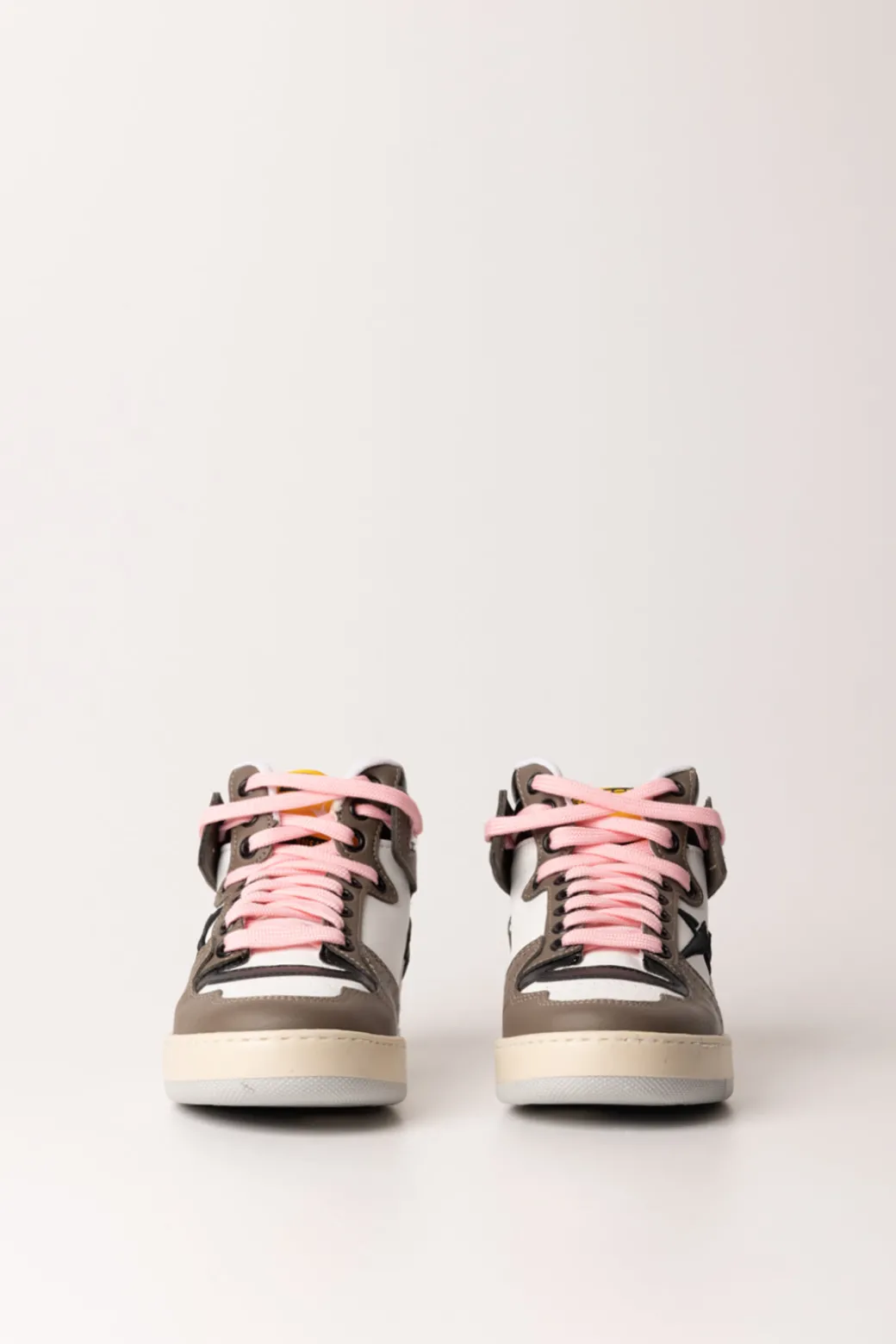 Aniye By Sneakers con Inserti In Pelle e CamoscioROLLING NUT