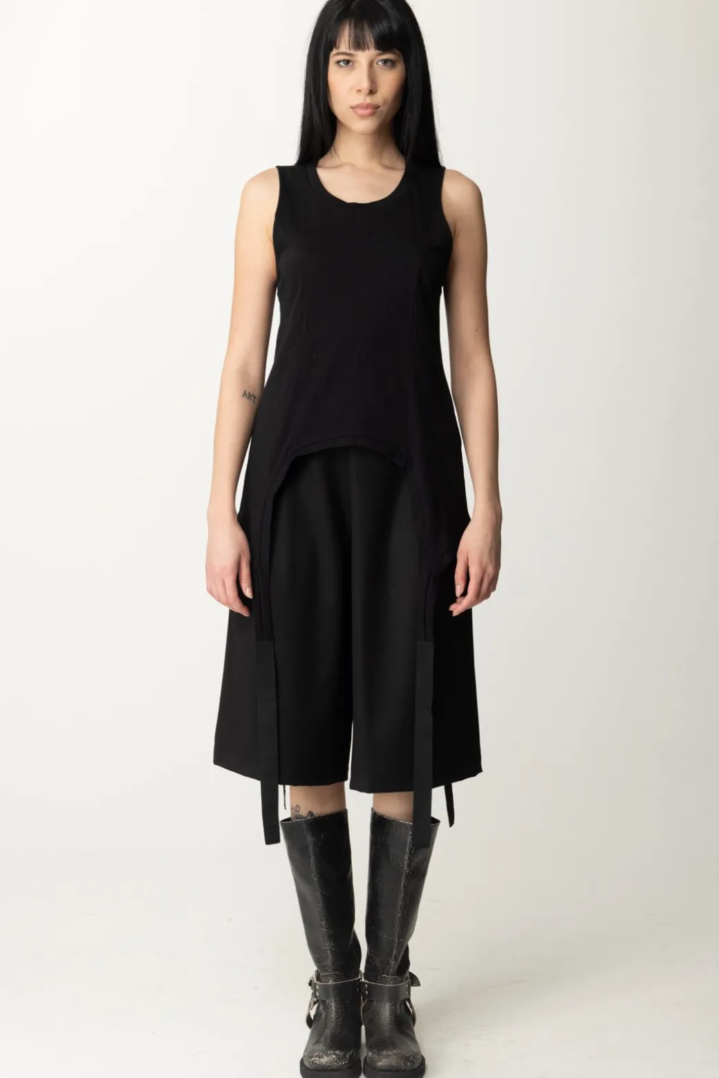 Aniye By Top con Logo In Strass Sul RetroBLACK