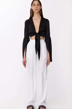 Aniye By Top Eda con Nodo e Scollo a VBLACK