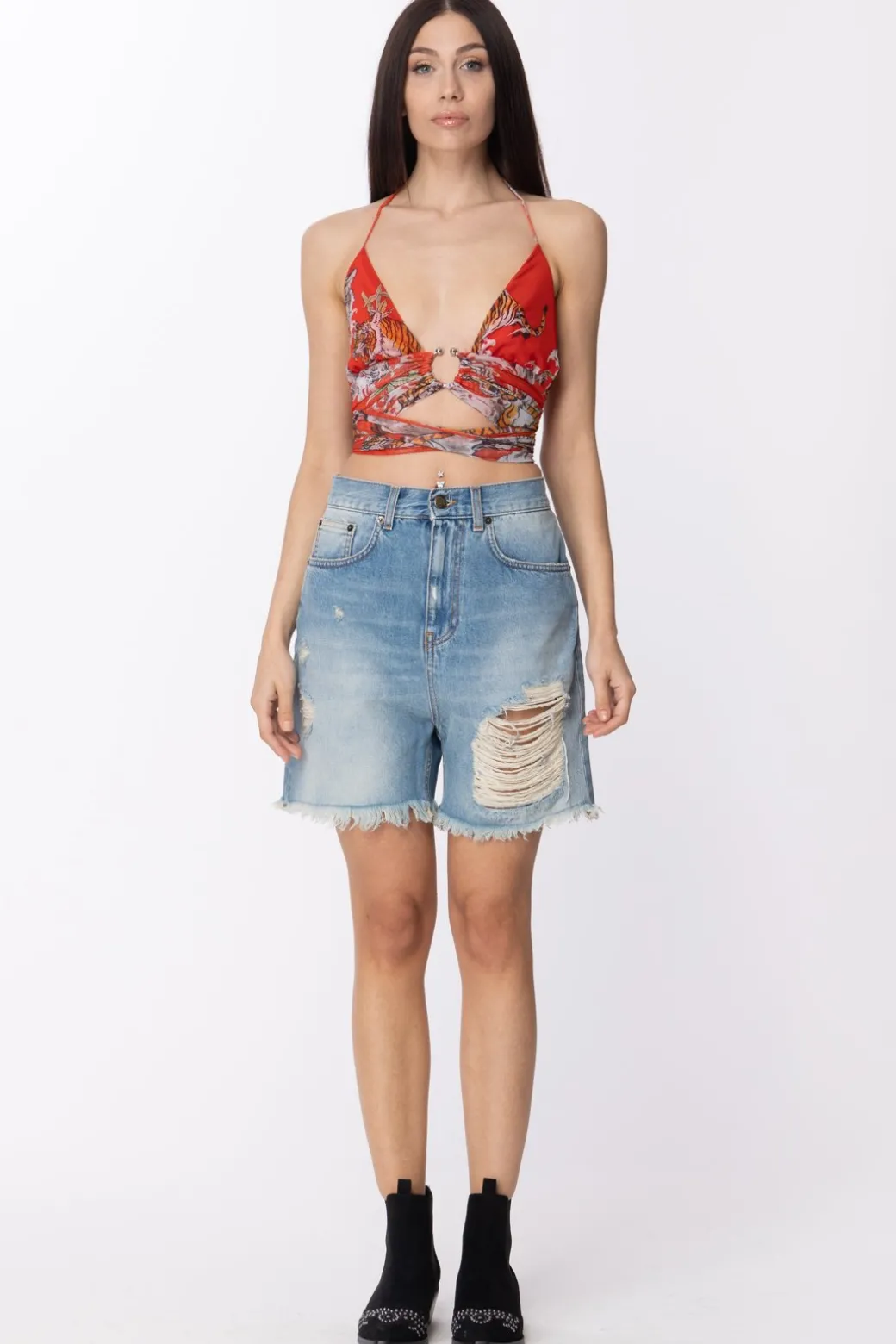 Aniye By Top In Tulle Mizzy Annodato In VitaTIGER-RED