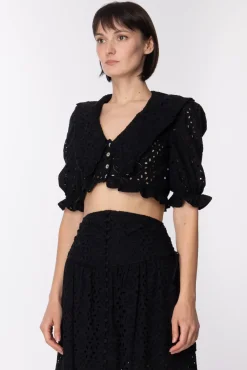 Aniye By Top Mirna In Sangallo con Schiena ScopertaBLACK