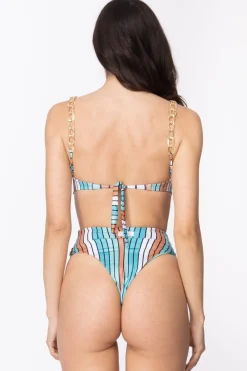 Ardoel Bikini a Righe con Nodi e Catene YoanaFANTASIA