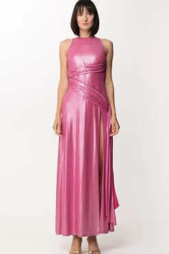 Chiara Ferragni Abito Lungo Effetto Glitter Scollo Sul RetroFANDANGO