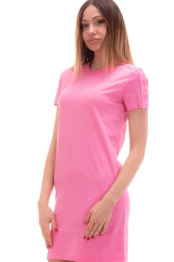 Chiara Ferragni Mini Abito T-shirt con Banda LogataSACHET PINK